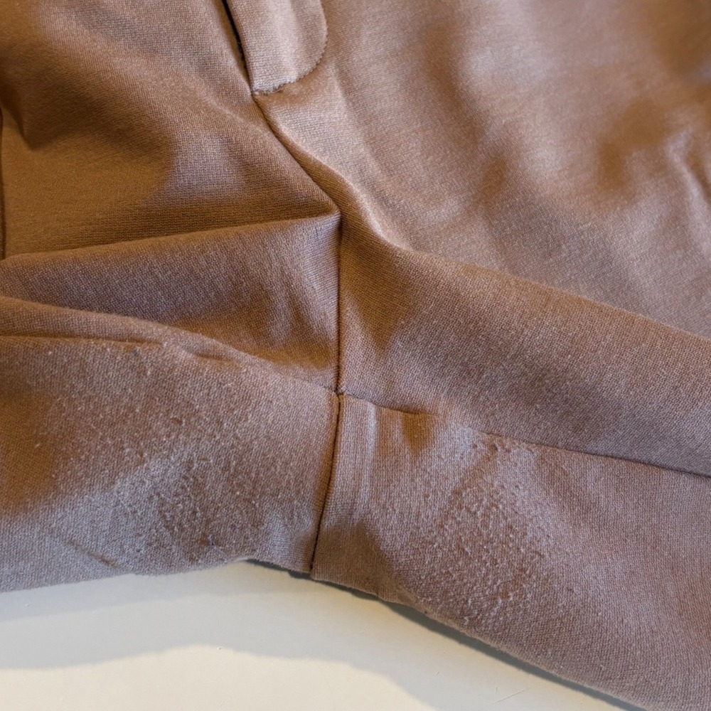 Liverpool Los Angeles Kelsey Knit Trousers Brown Straight Leg Pants Womens 12/31 - Picture 8 of 13